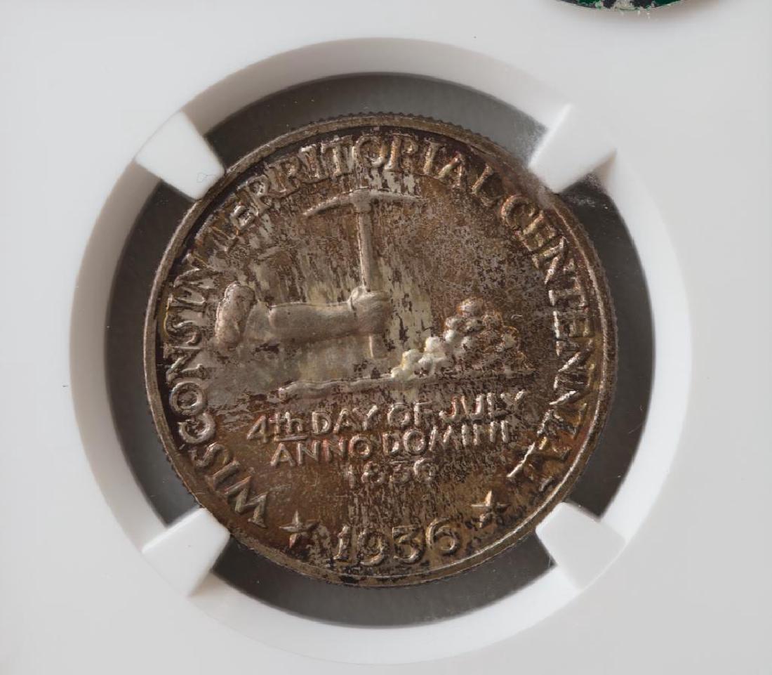 1936 Wisconson Commemorative Half Dollar NGC MS67 CAC (1 of 2)