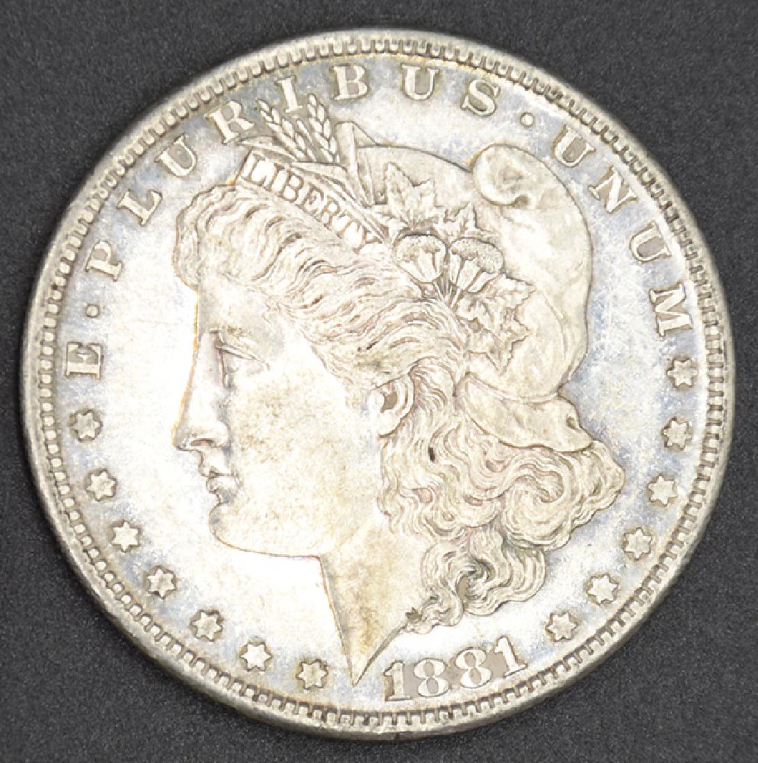 1881-S P.L. Morgan Silver Dollar Coin (1 of 2)