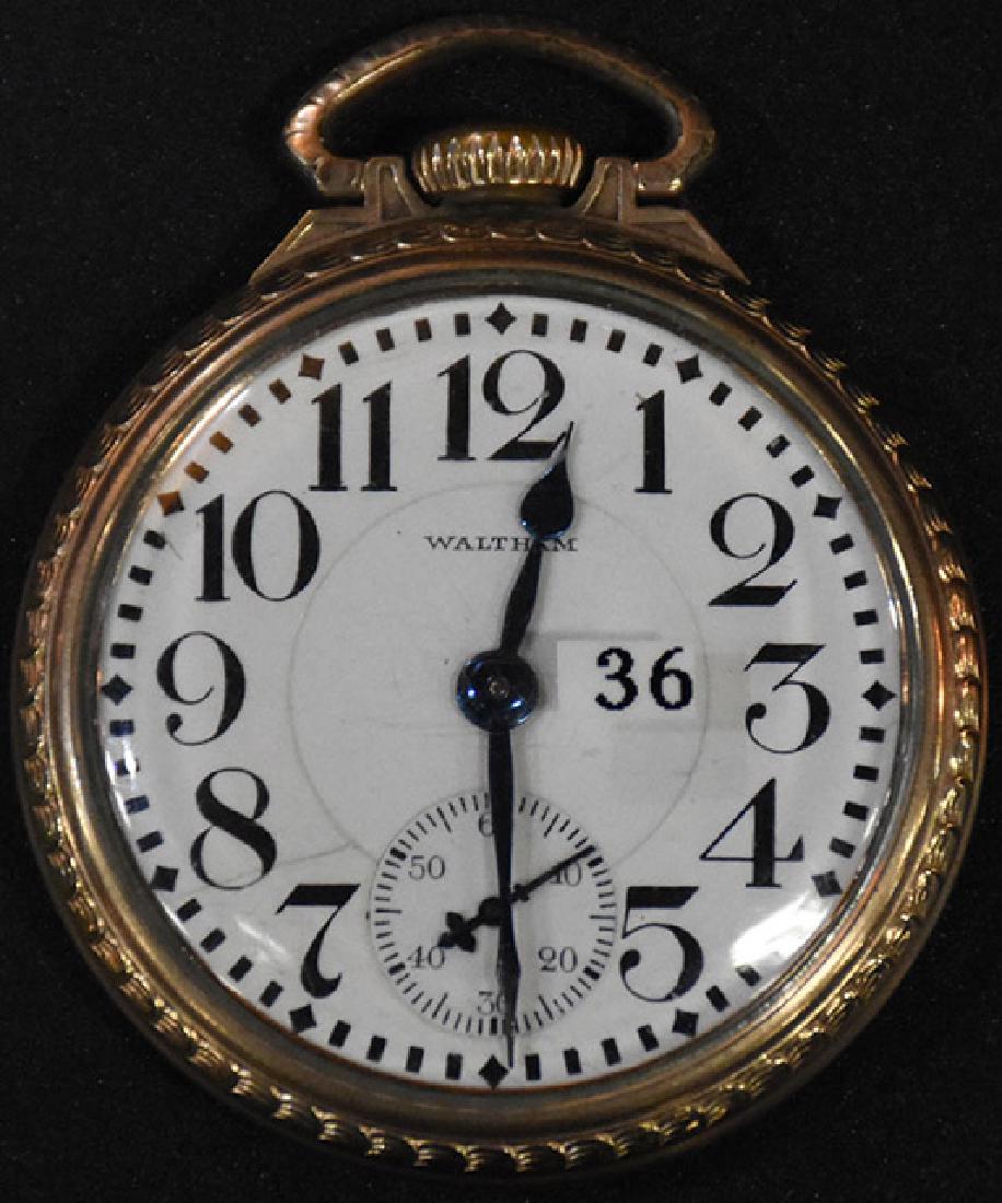 Waltham 21 J. Crescent St. 1908 Pocket Watch (1 of 4)