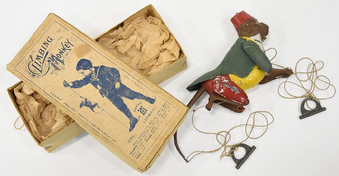 Lehmann climbing monkey toy in original box (1 of 1)