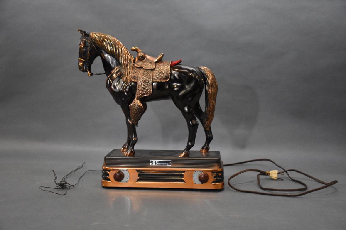 Bronze abbotwares Z477 horse radio