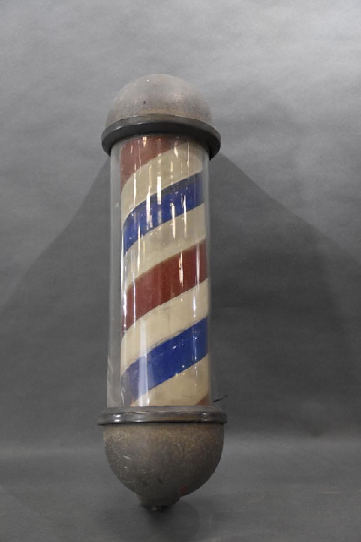 antique barber pole 24" tall (1 of 3)