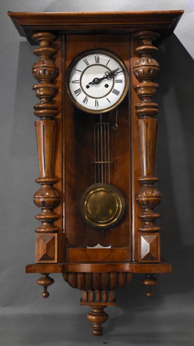 Gustav regulator hanging wall clock 36" H (1 of 1)