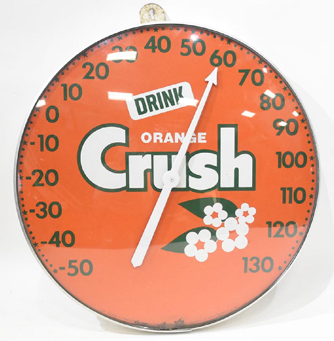 vintage Orange Crush bubble thermometer (1 of 2)