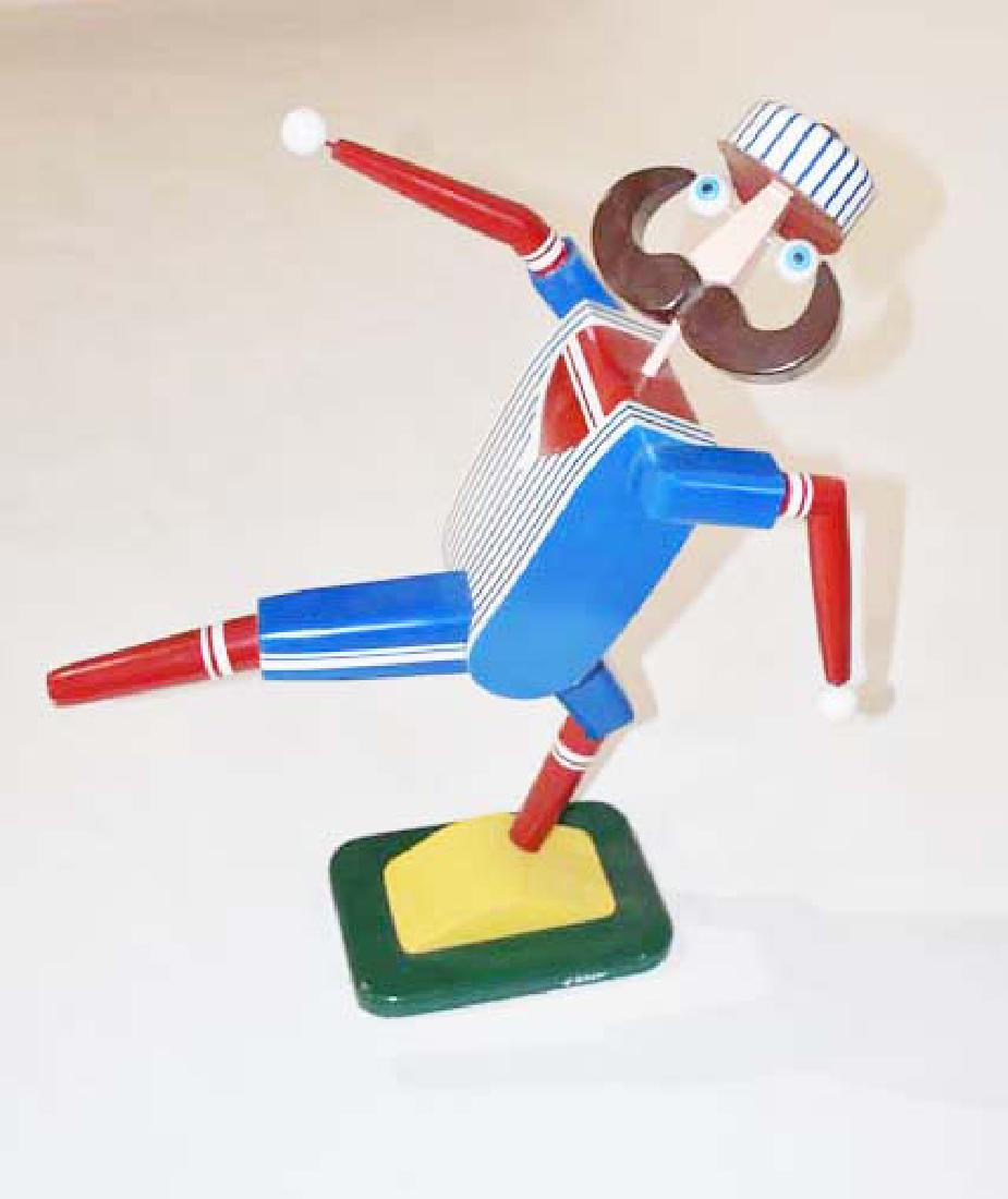 Wooden baseball player (1 of 3)