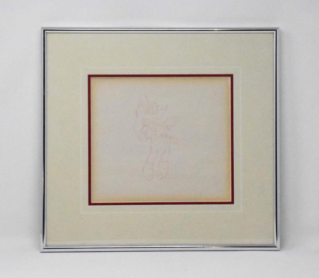 Original pencil animation drawing (1 of 2)