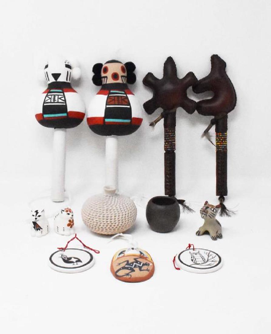 12 pieces of Native American items (1 of 3)