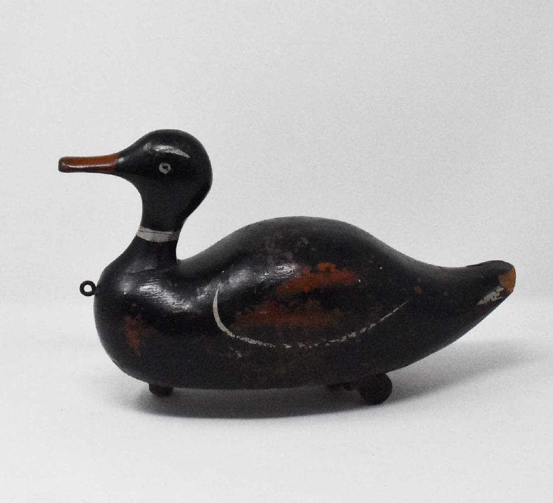 Antique wooden duck pull toy (1 of 3)