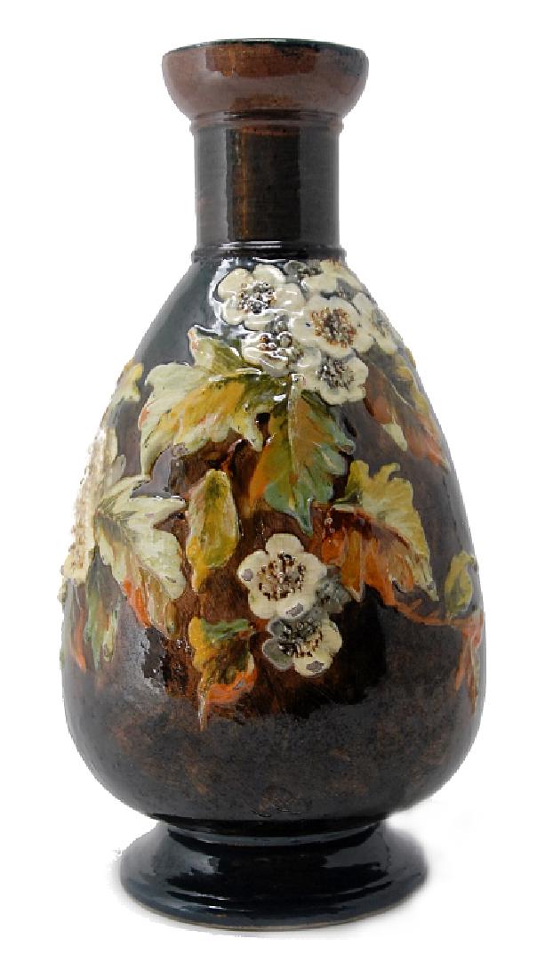 Doulton Lambeth Impasto Mottled Vase (1 of 4)