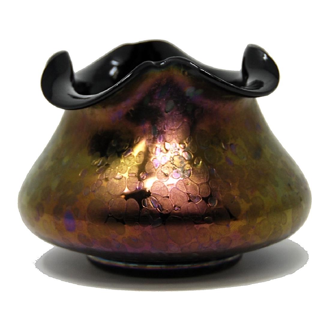 Purple Iridescent Loetz Vase (1 of 3)