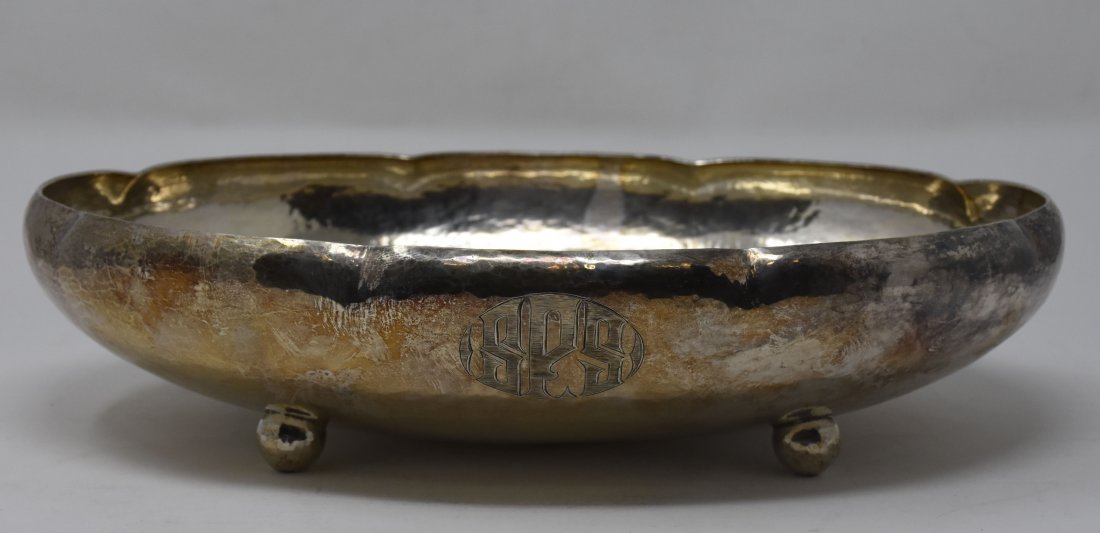 Whiting Co. Hand Hammered Sterling Silver Bowl (1 of 4)