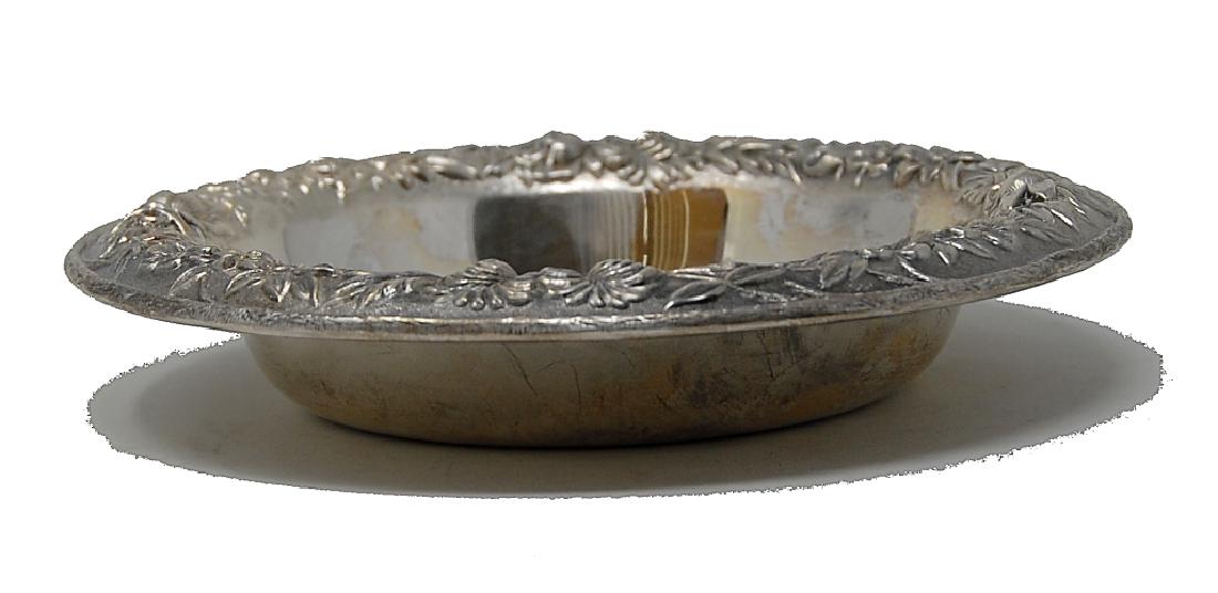 Sterling Silver S. Kirk Son Bowl: Sterling Silver S. Kirk Son 409 Bowl 4.8 Ozt. 1 1/4"H. 6 1/4"W. Packaging, Insurance, Handling And Shipping Are Done In House And Is 25.00 For This Item In The Continental U.S. Or You Are Welcome To P