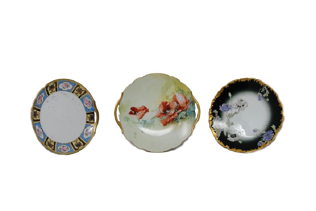 3 Noritake Limoges Decorated Plates: Noritakean2 2 Limoges Decorated Plates Packaging, Insurance, Handling And Shipping Are Done In House And Is 25.00 For This Item In The Continental U.S. Or You Are Welcome To Pick Up In Person Or Make 
