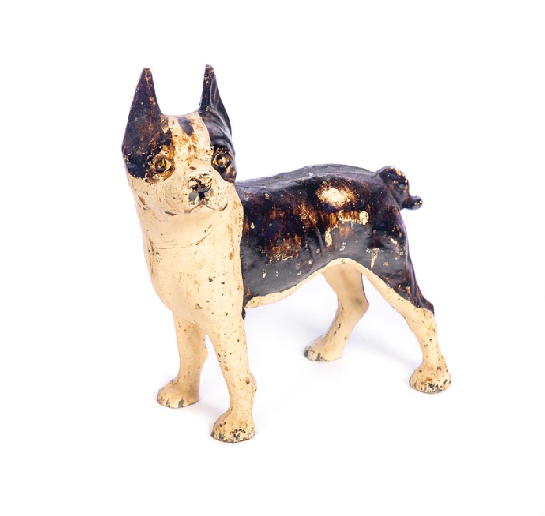 Antique Cast Iron Door Stop Boston Terrier Jul 27 2019 Ross