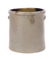 3 Gallon Blue Decorated Stoneware Crock - 2