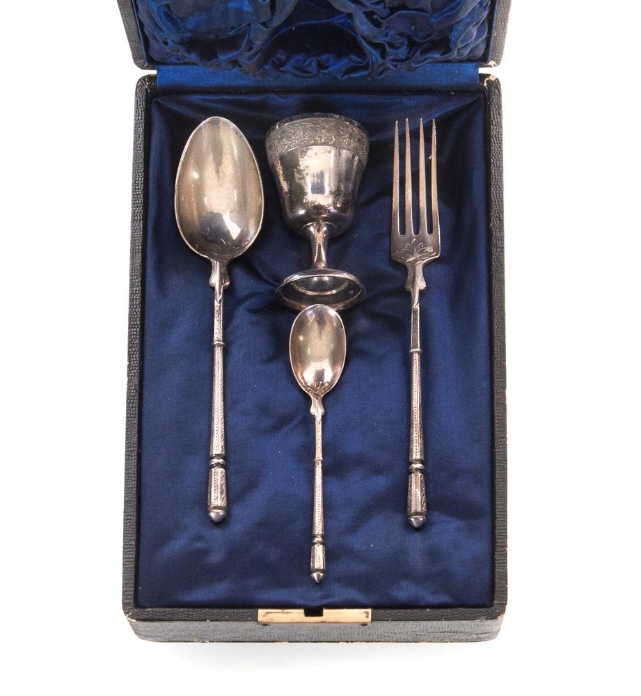 Russian Silver Presentation Box engraved Hallmark w/ (1 of 5)