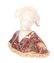 Italian marble bust of woman - 2
