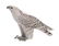 ROYAL COPENHAGEN DENMARK PORCELAIN HAWK FIGURINE