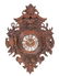 Black Forest Carved Clock And Barometer - 2