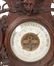 Black Forest Carved Clock And Barometer - 4