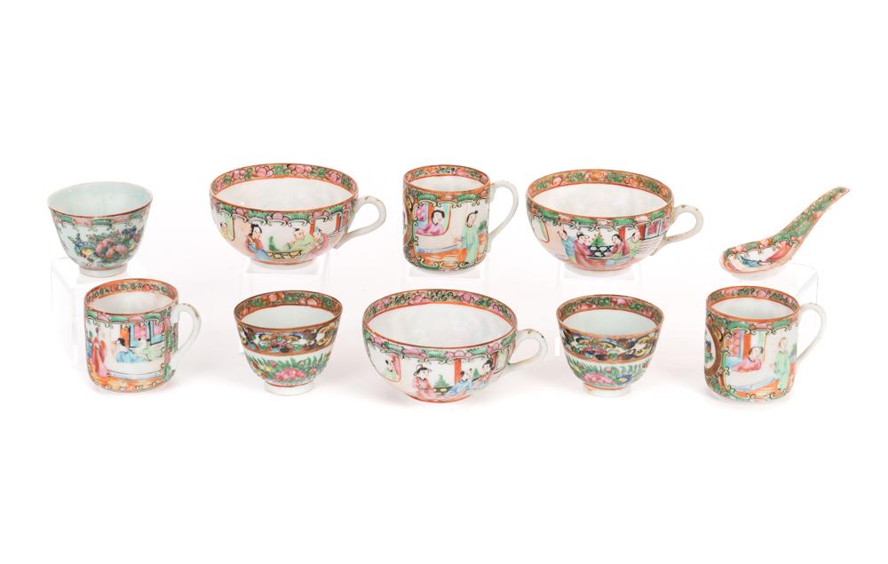 10 Misc. Rose Medallion Items Tea Cups, Bowls (1 of 6)