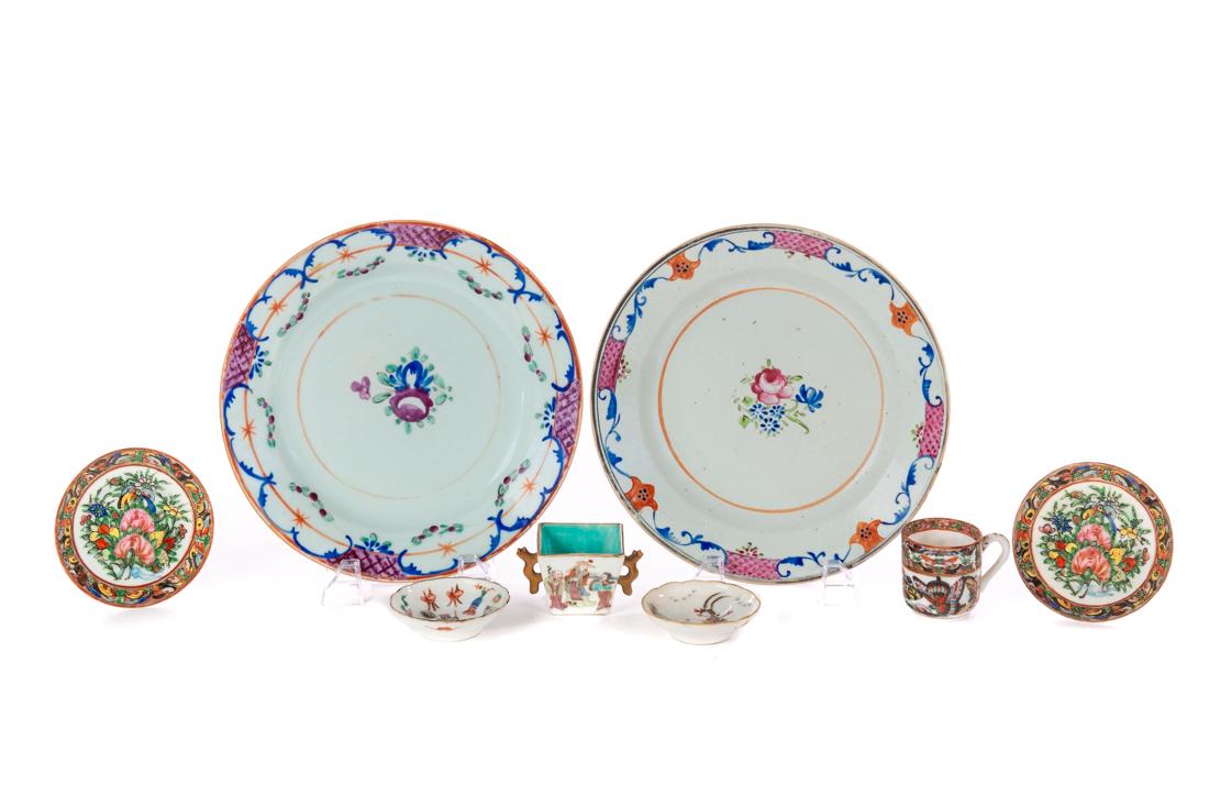 8 Pc Chinese Porcelain (1 of 3)