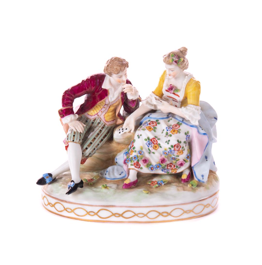 Capodimonte Figural Porcelain Sculpture (1 of 5)