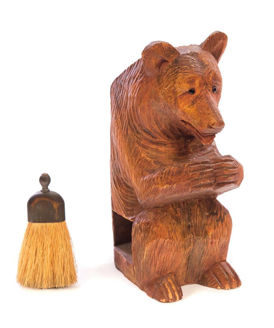 Black Forest Bear Brush Holder (1 of 5)