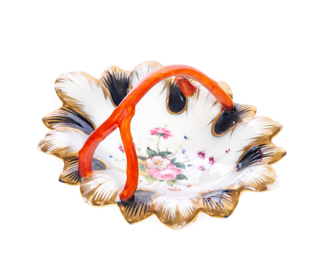 Old Paris Dish With Applied Handle (1 of 5)