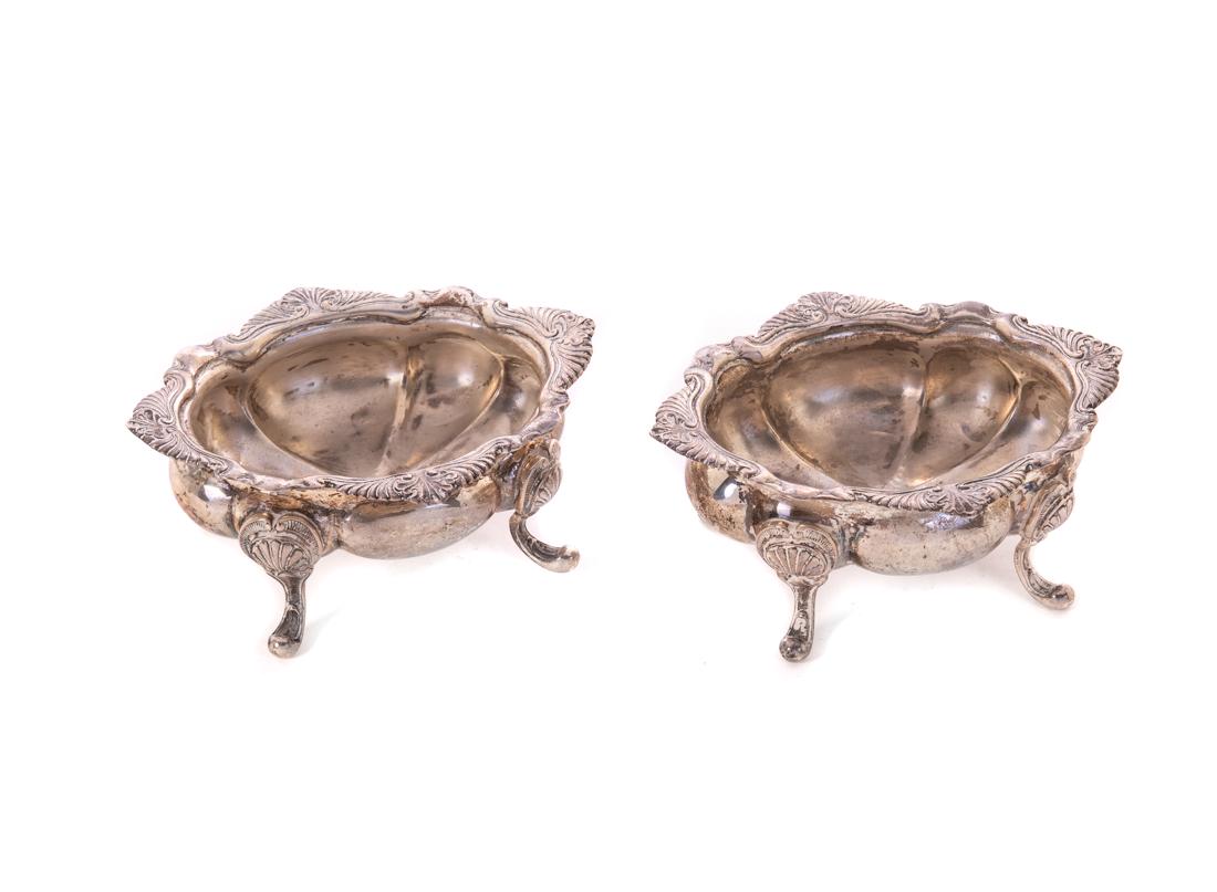 English Hallmarked Sterling Silver Master Salts (1 of 6)