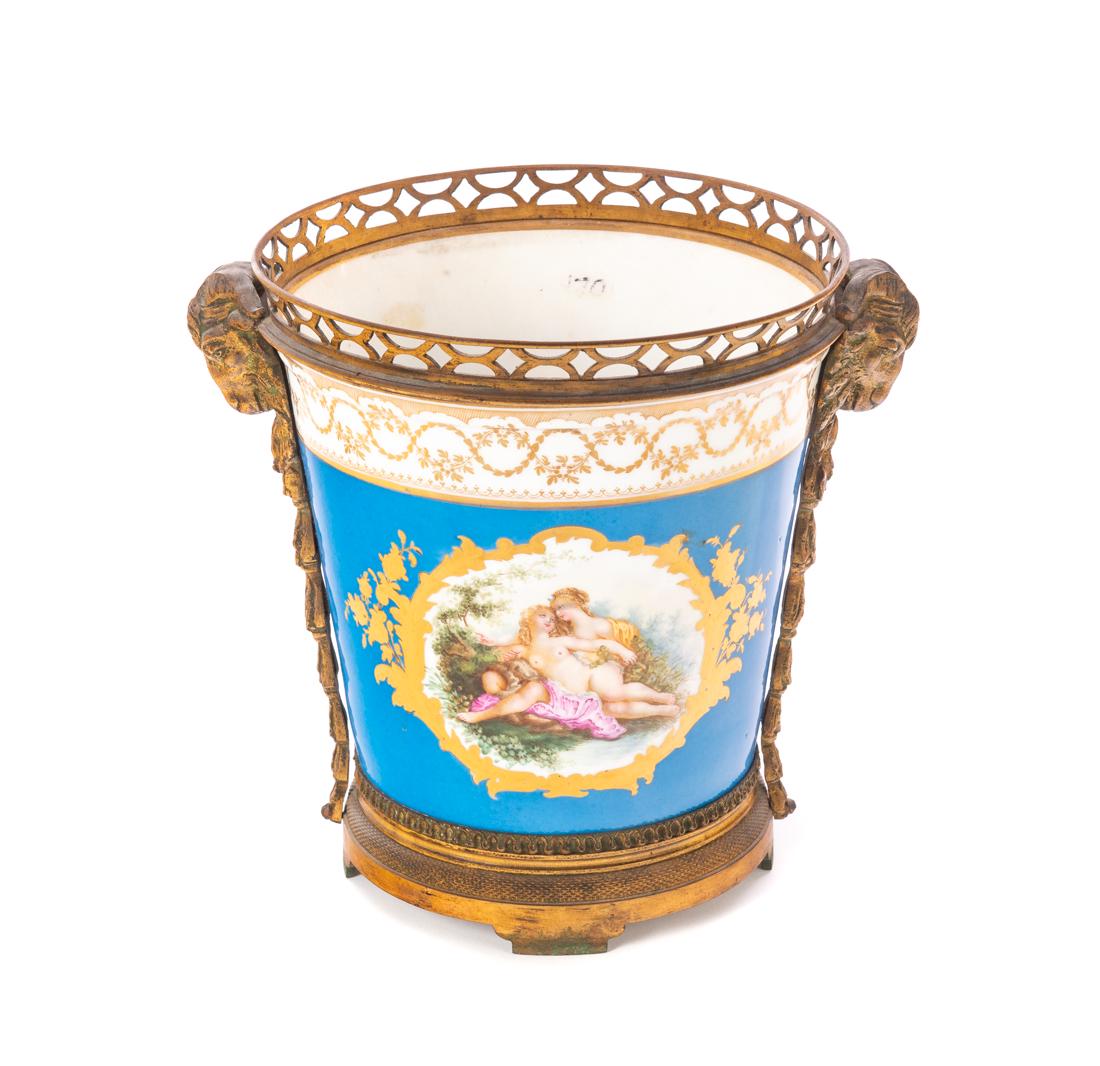 Sevres Bronze Mounted Jardinière' (1 of 6)