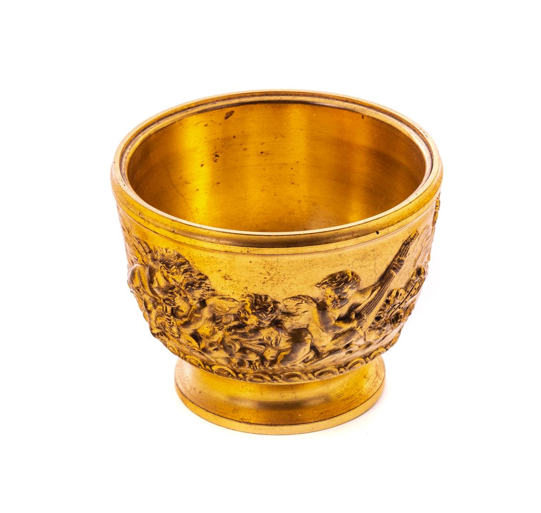 F Barbedienne Gilt Bronze Cherub Bowl (1 of 6)