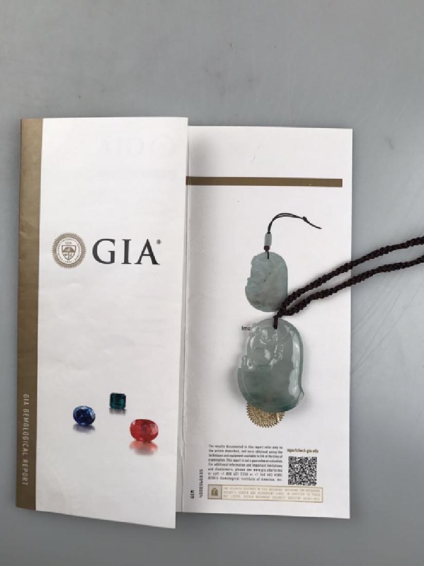 GIA , Chinese Jadeite Pendant (1 of 7)