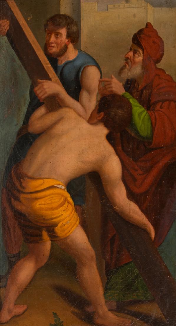 Style or follower of Joseph-Bernard Flaugier: Style or follower of Joseph-Bernard Flaugier (Martigues, Provence, 1757 - Barcelona, 1813)_x000D_ Oil on canvas. Relined. 84 x 46 cm.