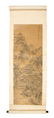 A Chinese hanging scroll from the Qing period