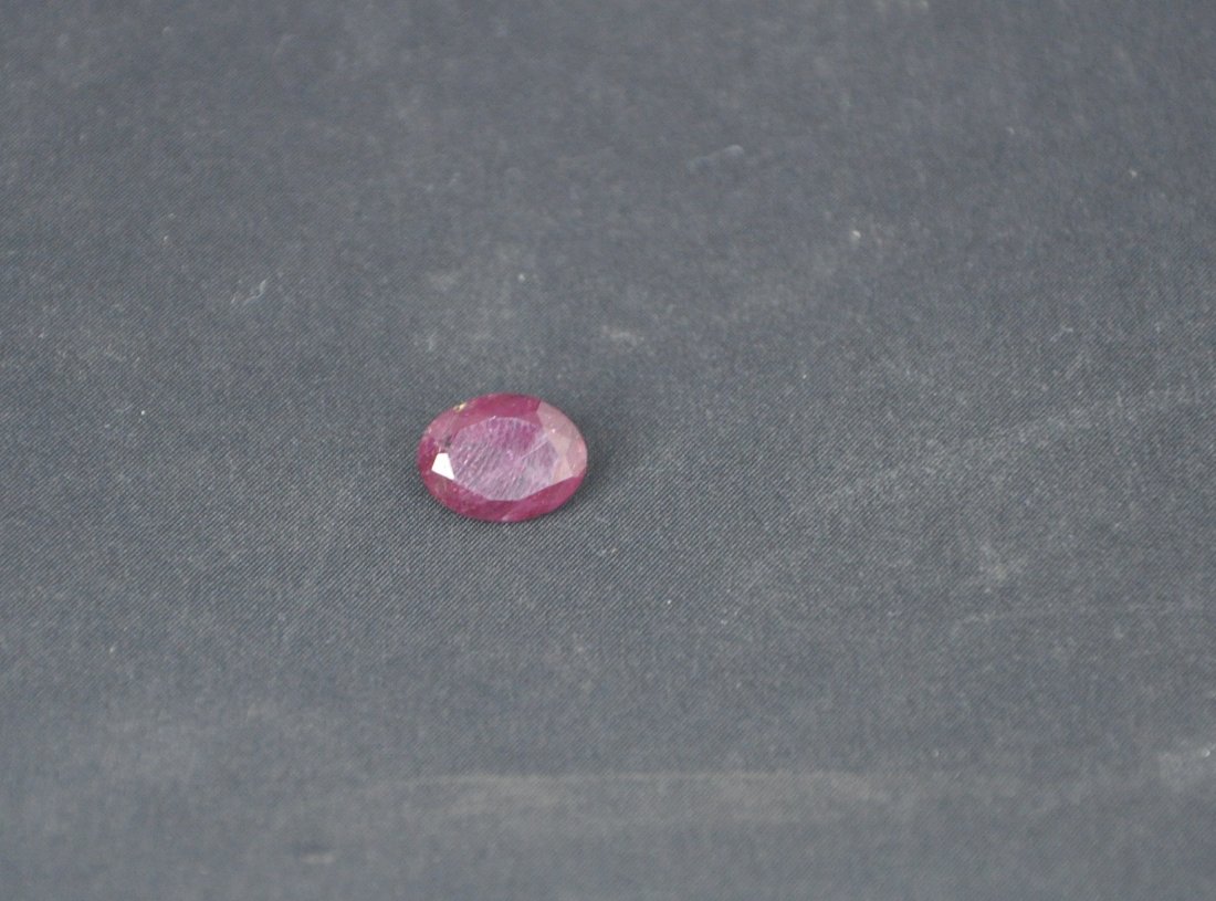 7.40ct Natural blood rd ruby untreated (1 of 1)