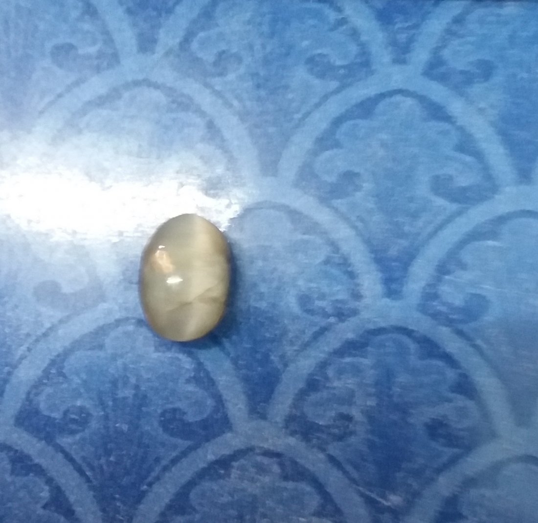 5.05ct Natural Cat's eye: Gemstone: Cat's EyeTreatment : None