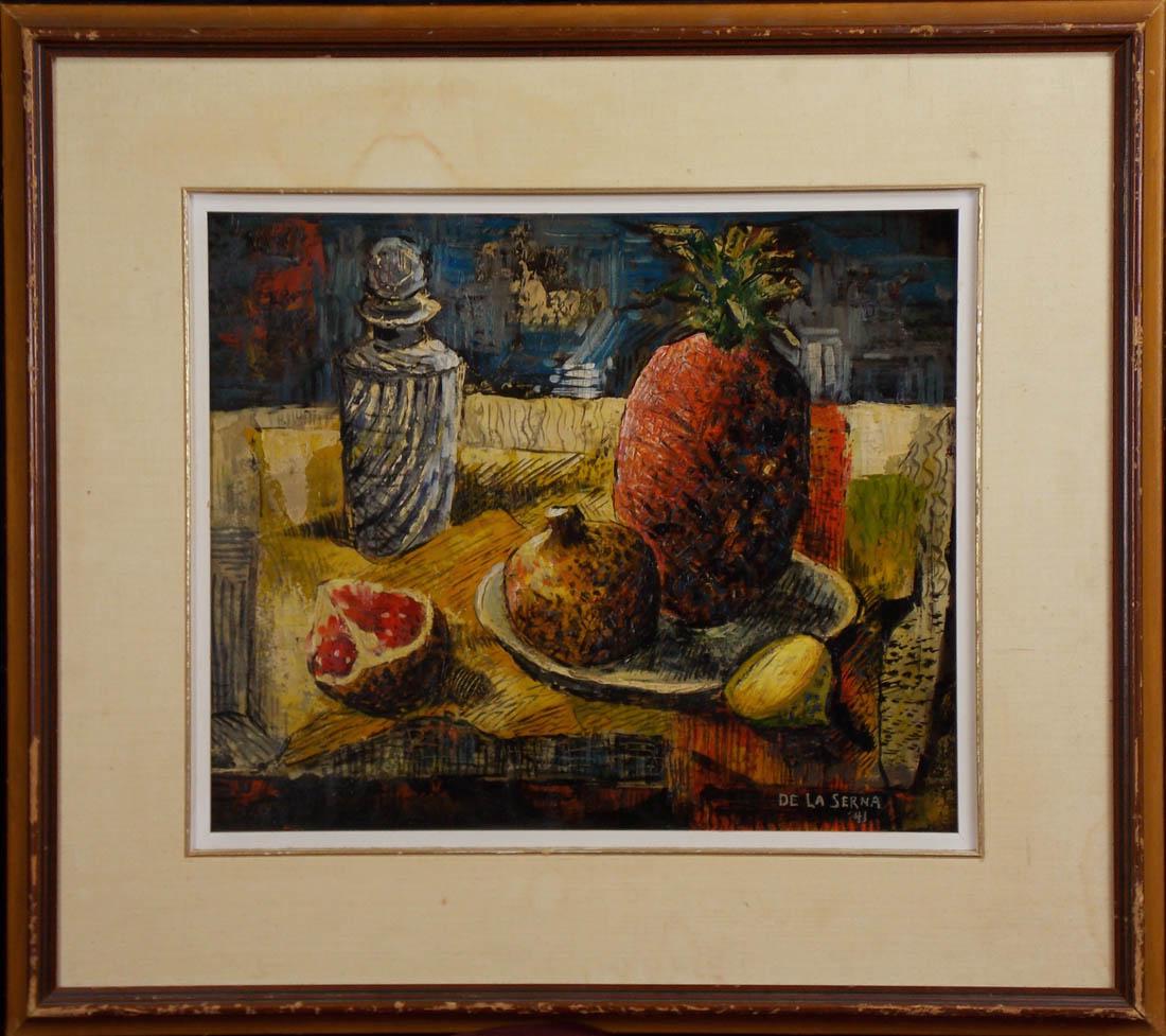 Ismael De La Serna (FR/US 1898-1968) Flowers Oil (1 of 13)