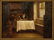 Antique Jewish Oil Painting - Judaica Writing Books - 2