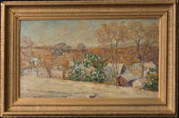 Robert Spencer 1879-1931 Oil Summer Landscape