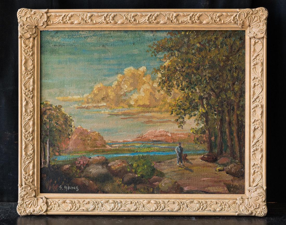 Taiwan Listed Artist  Sanlang Yang 1907-1995 (1 of 10)