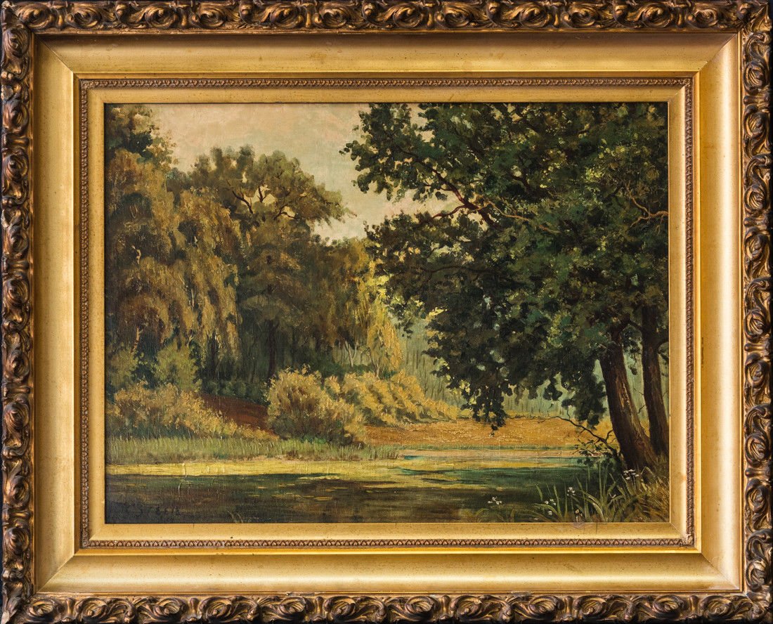 Theodore Steele 1847-1926 Indiana Artist Original Oil (1 of 11)