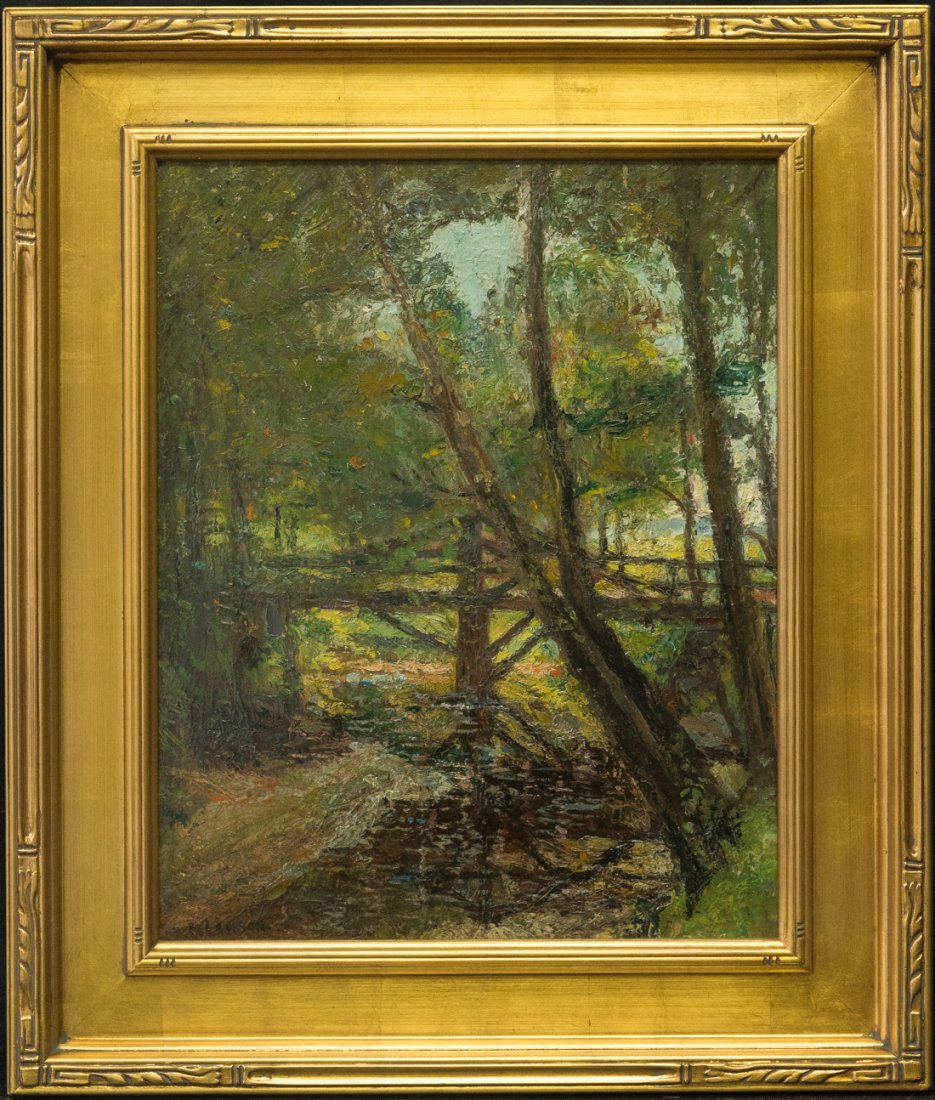 NY/Canada Artist Ernest Lawson 1873-1939 Original Oil (1 of 9)