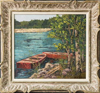 Albert Ernest Backus 1906-1990 Florida Listed Artist: Albert Backus (1906 - 1990) Albert Ernest (Beanie) Backus was active/lived in Florida. Albert Backus is known for Everglade landscape, trees and figure painting. Oil on canvas Painting Size: 18" x 20"