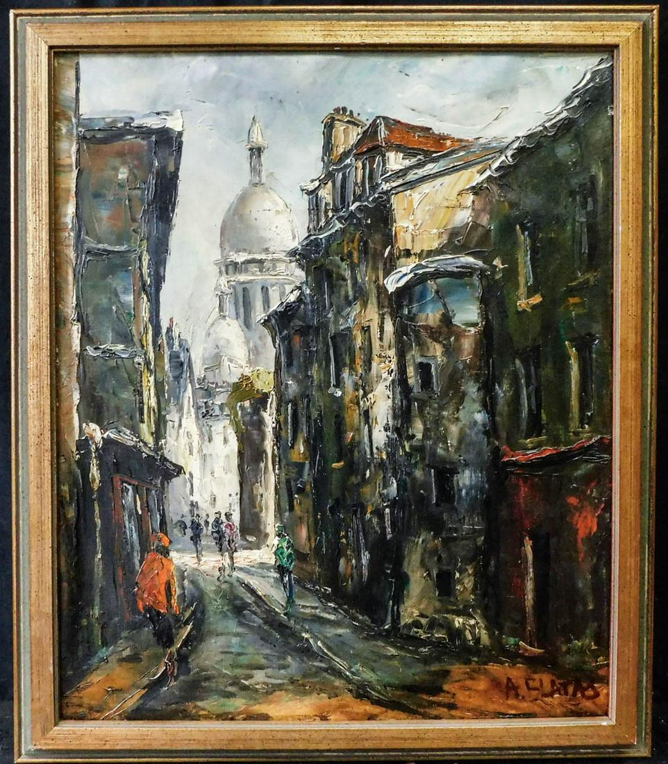 Arbit Blatas (New York / France, Lithuania 1908 -: Item Overview Arbit Blatas (New York / France, Lithuania 1908 - 1999) Oil /Canvas Signed bottom right, oil on canvas. painting size: 22 x 18 in. Frame size: 25 x 21 in. provenance: Private Collection,
