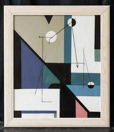 Charles Green Shaw  (1892 - 1974) New York Artist Oil