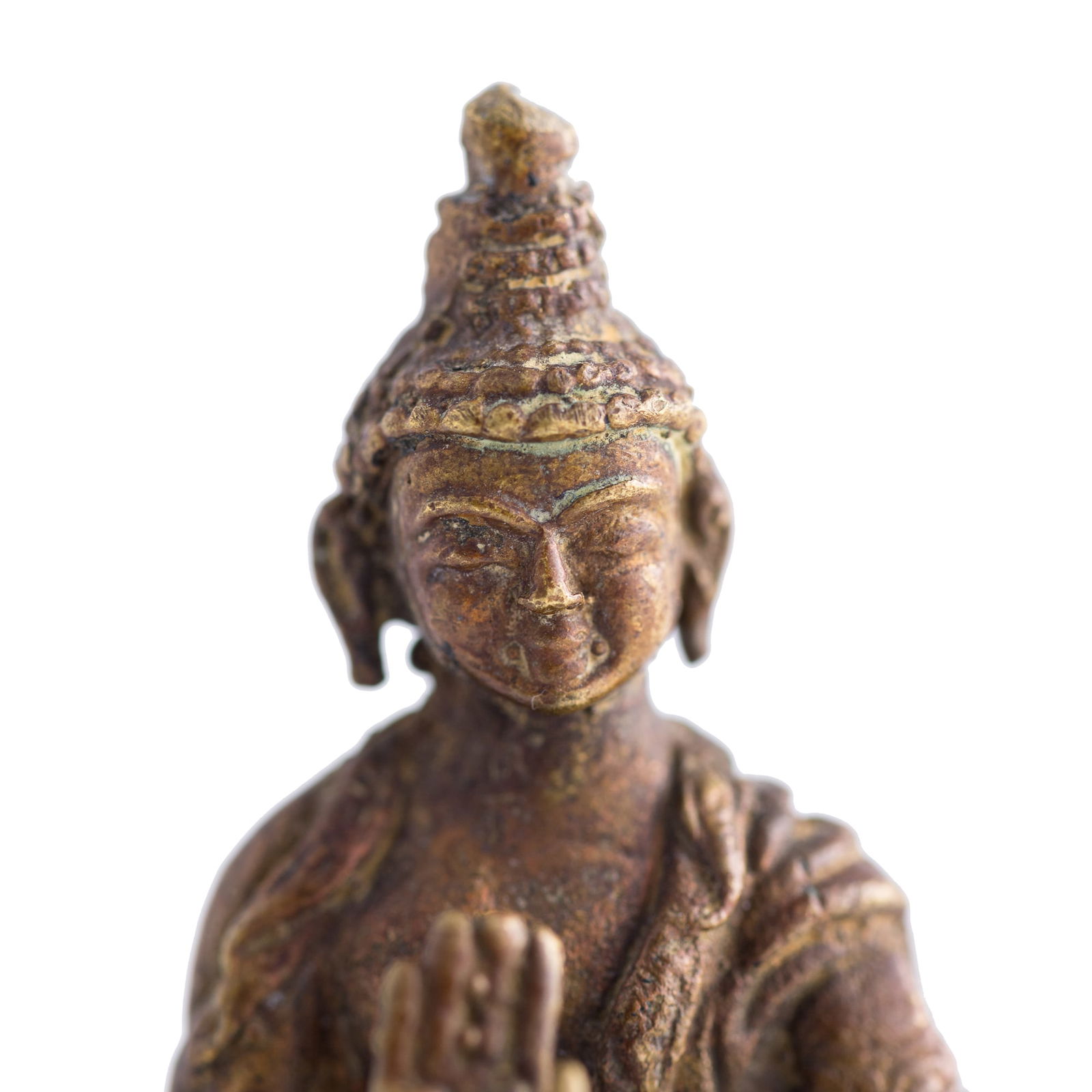 Two bronze Buddhist figures - 11