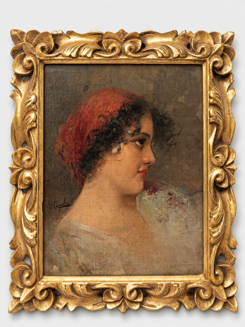 Vincenzo Caprile 1856 Naples - 1936 Oil / Board (1 of 7)