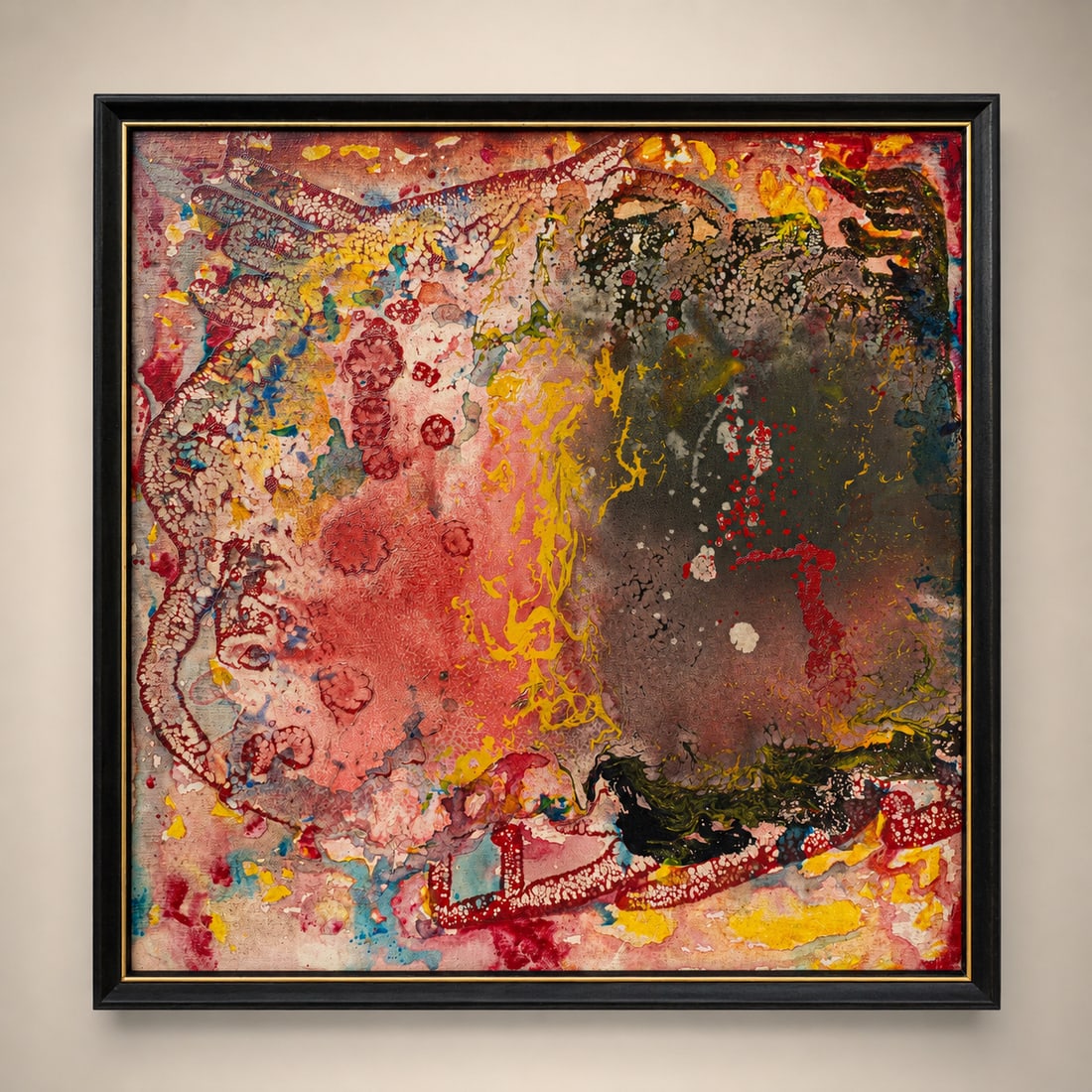 Sam Gilliam Jr 1933 Tupelo - 2022 DC Oil / Canvas (1 of 10)