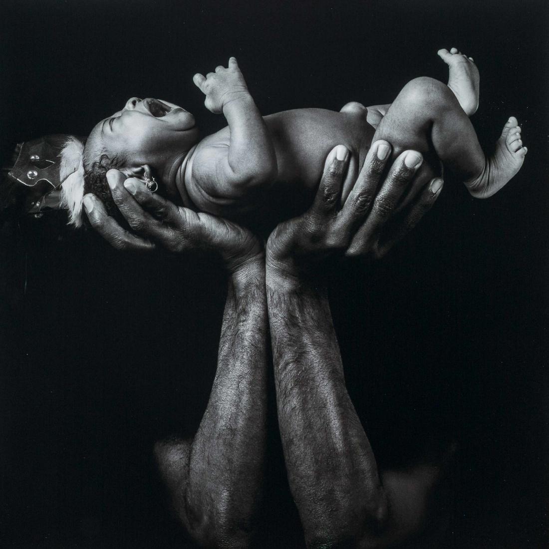 Erwin Olaf (Hilversum 1959): Erwin Olaf (Hilversum 1959) Chessmen II (The King) Signed, titled, dated Amsterdam 1988 and numbered 9/15 on the reverse C-print on dibond, 37.4 x 37.4 cm